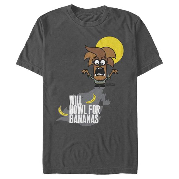 Other - Mens Despicable Me Minions Werewolf Howl Tshirt